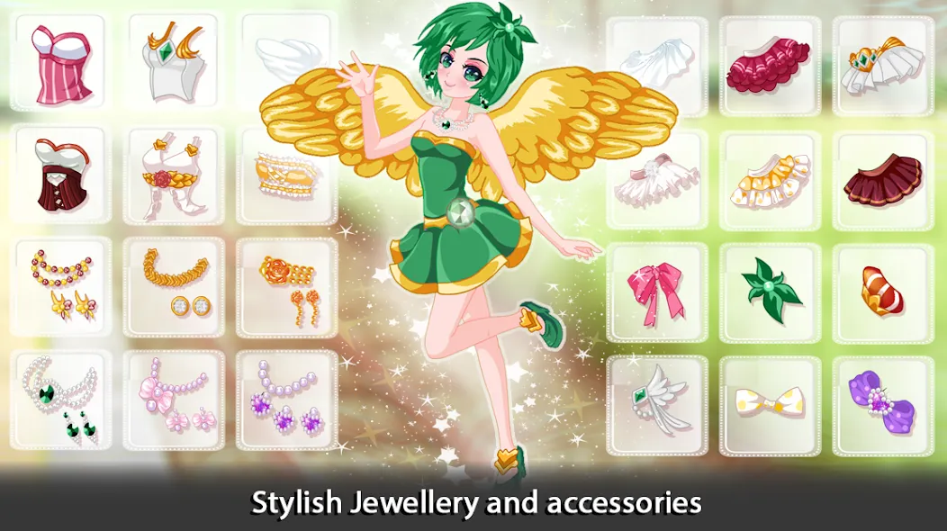 Dress Up Angel Anime Girl Game  [МОД Mega Pack] Screenshot 3