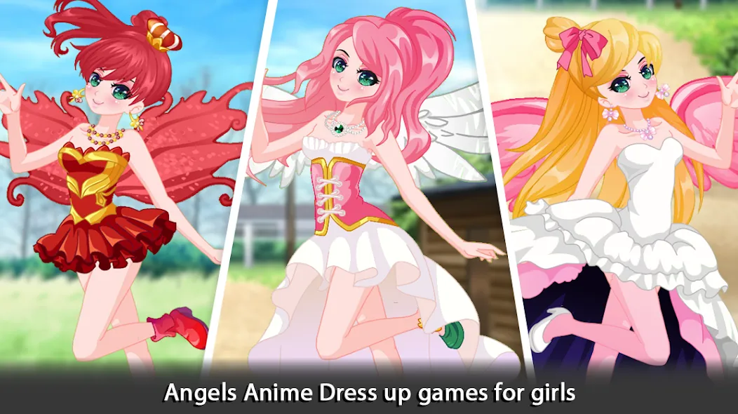 Dress Up Angel Anime Girl Game  [МОД Mega Pack] Screenshot 5