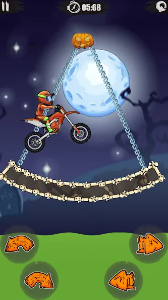 Moto X3M Bike Race Game (Мото 3М Игра на мотоциклах)  [МОД Все открыто] Screenshot 4