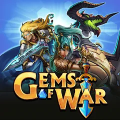 Скачать взлом Gems of War - Match 3 RPG (Гемс оф Вар)  [МОД Бесконечные монеты] - полная версия apk на Андроид