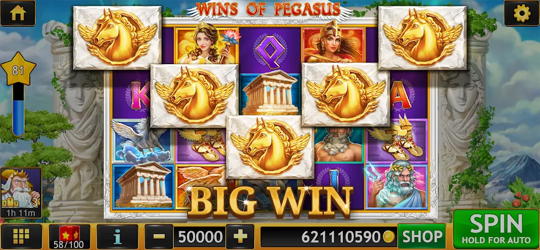 Slots of Luck: Vegas Casino (Слоты удачи)  [МОД Бесконечные деньги] Screenshot 1