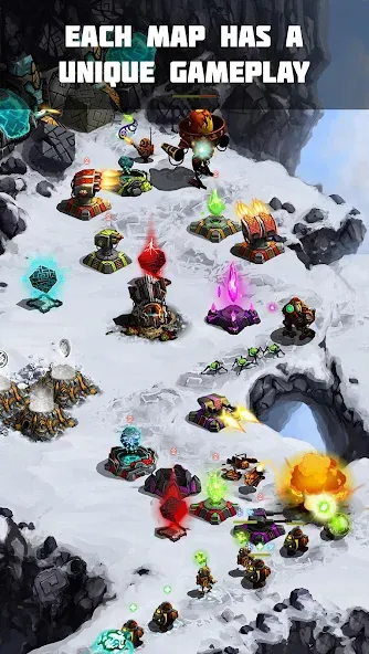 Ancient Planet Tower Defense (Эншент Планет Тауэр Дефенс)  [МОД Бесконечные деньги] Screenshot 2