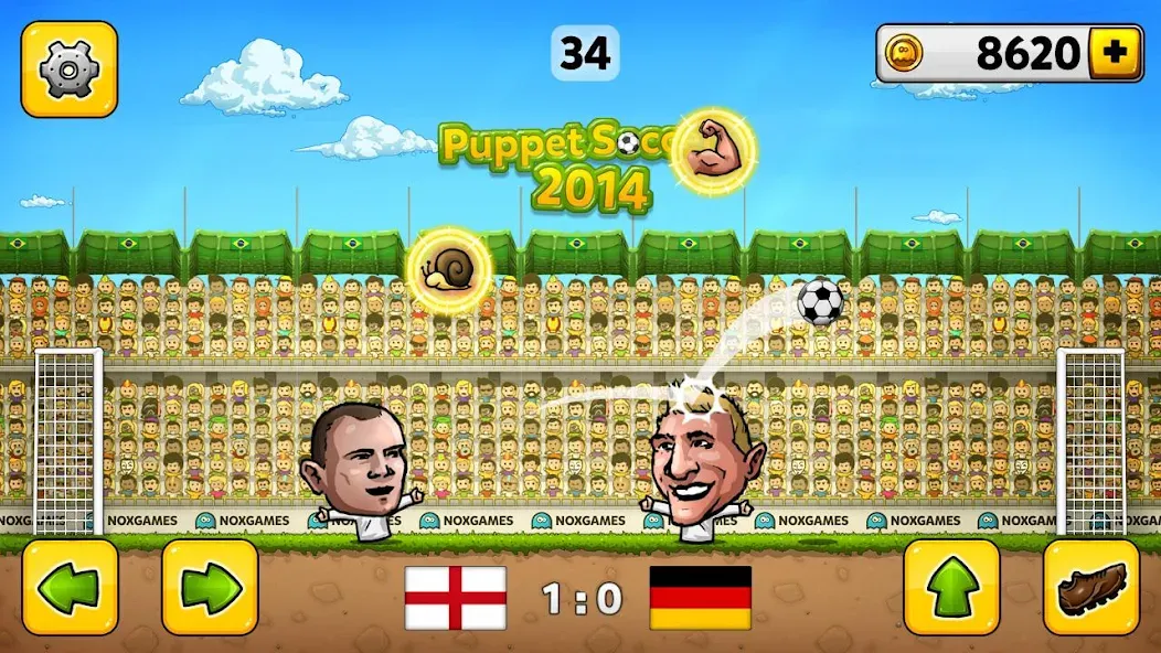 Puppet Soccer - Football  [МОД Unlocked] Screenshot 2