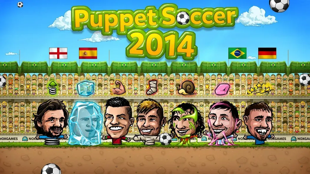 Puppet Soccer - Football  [МОД Unlocked] Screenshot 4