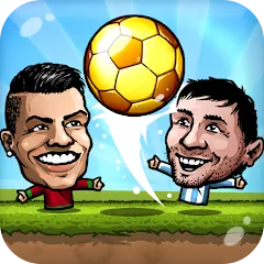 Скачать взломанную Puppet Soccer - Football  [МОД Unlocked] - полная версия apk на Андроид