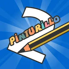 Взломанная Pinturillo 2 - Draw and guess (Пинтурилло 2)  [МОД Все открыто] - полная версия apk на Андроид