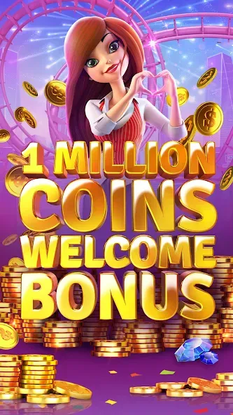 Slotomania™ Slots Casino Games (Слотомания)  [МОД Unlimited Money] Screenshot 2