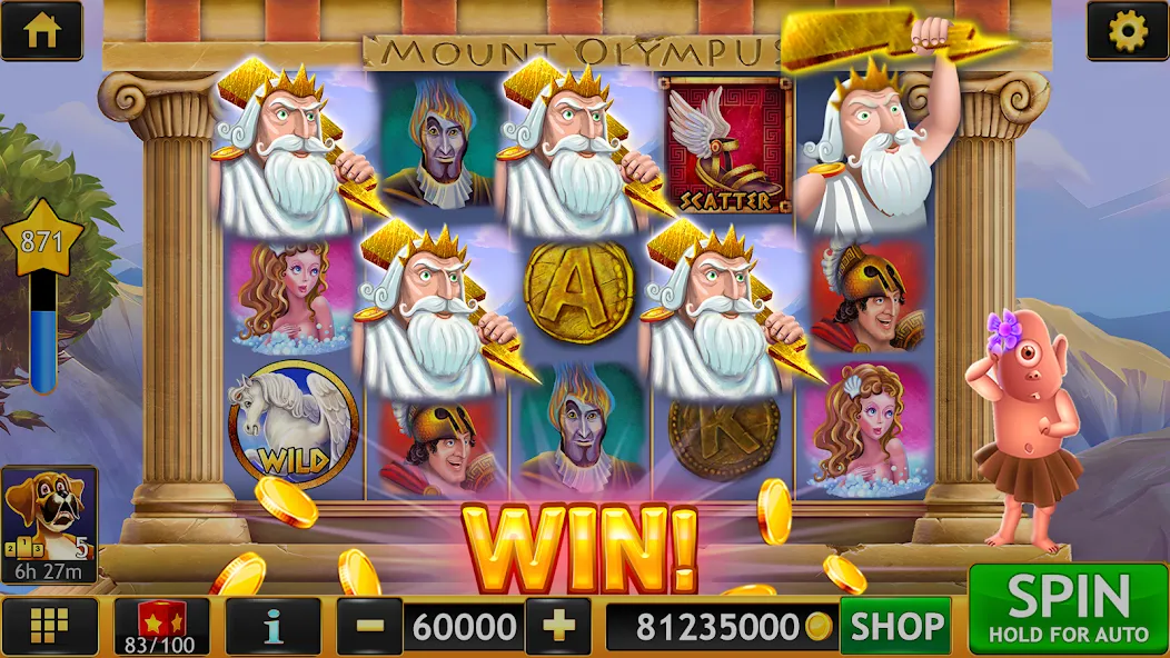 Vegas Slots Galaxy (Вегас Слотс Гэлэкси)  [МОД Бесконечные деньги] Screenshot 1