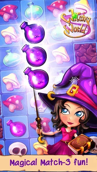 Witchy World (Уитчи Ворлд)  [МОД Меню] Screenshot 1