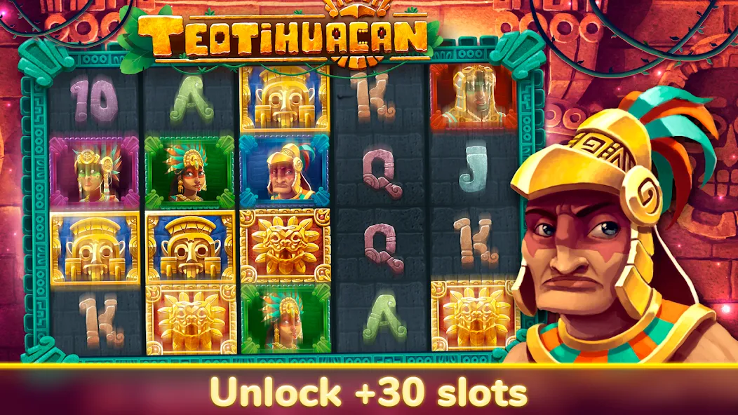 Akamon Slots - Casino Videoslo (Акамон Слотс)  [МОД Menu] Screenshot 4