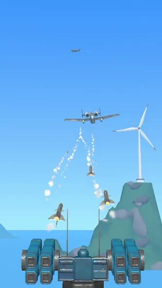 Air Defense: Airplane Shooting (Эйр Дефенс)  [МОД Все открыто] Screenshot 3