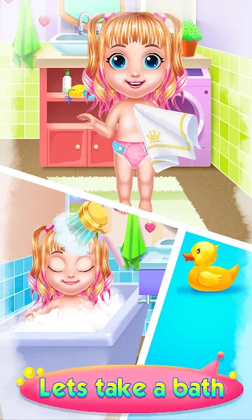 Baby Girl Caring Pinky Style (Беби Грл Керинг Пинки Стайл)  [МОД Меню] Screenshot 5