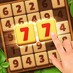 Взломанная Woodber - Classic Number Game (Вудбер)  [МОД Много монет] - стабильная версия apk на Андроид