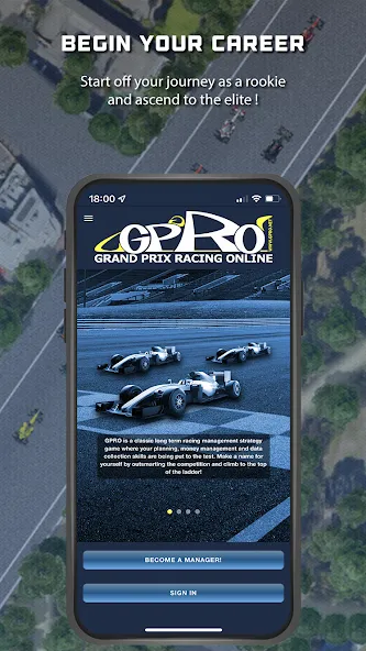 GPRO - Classic racing manager (ГПРО)  [МОД Бесконечные деньги] Screenshot 1