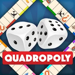 Взломанная Quadropoly - Classic Business  [МОД Unlimited Money] - полная версия apk на Андроид