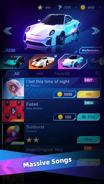 Music Racing GT: EDM & Cars (Музыка Гонок ГТ)  [МОД Unlimited Money] Screenshot 2