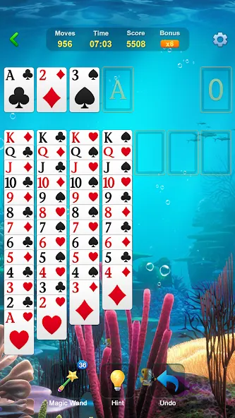 Solitaire - Classic Card Games  [МОД Mega Pack] Screenshot 2