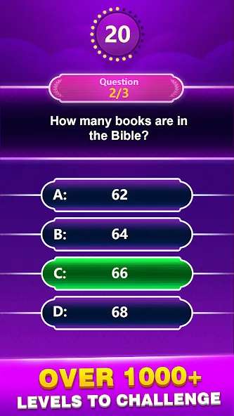 Bible Trivia - Word Quiz Game (Библейская викторина)  [МОД Unlocked] Screenshot 2