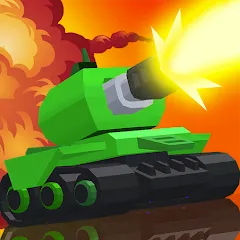 Взломанная Super Tank Hero (Танковые сражения )  [МОД Бесконечные деньги] - последняя версия apk на Андроид