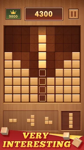 Wood Block 99 - Sudoku Puzzle (Вуд Блок 99)  [МОД Много денег] Screenshot 1