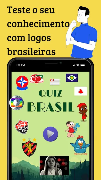 Quiz Brasil (Квиз Бразилия)  [МОД Все открыто] Screenshot 1