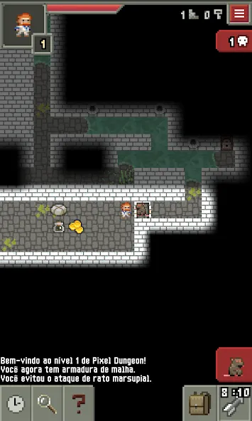 Pixel Dungeon ML (Пиксельное подземелье РУ)  [МОД Бесконечные монеты] Screenshot 5