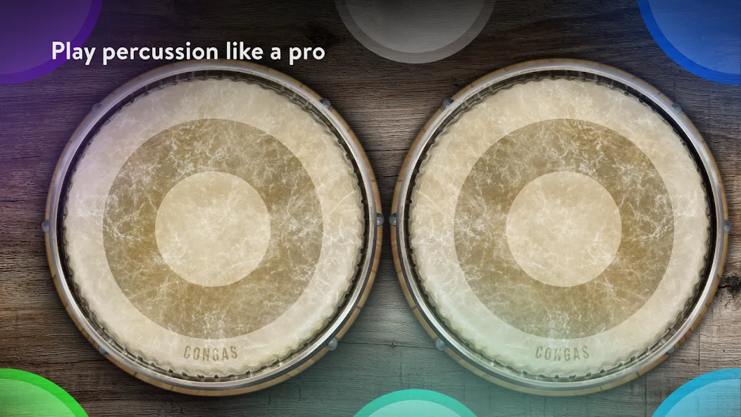 Congas & Bongos: percussion  [МОД Menu] Screenshot 1