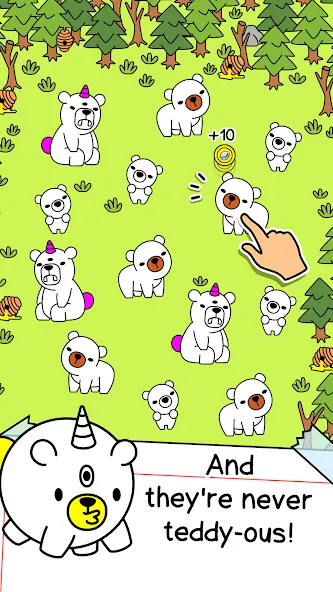 Bear Evolution: Idle Clicker (Беар Эволюшн)  [МОД Бесконечные деньги] Screenshot 2