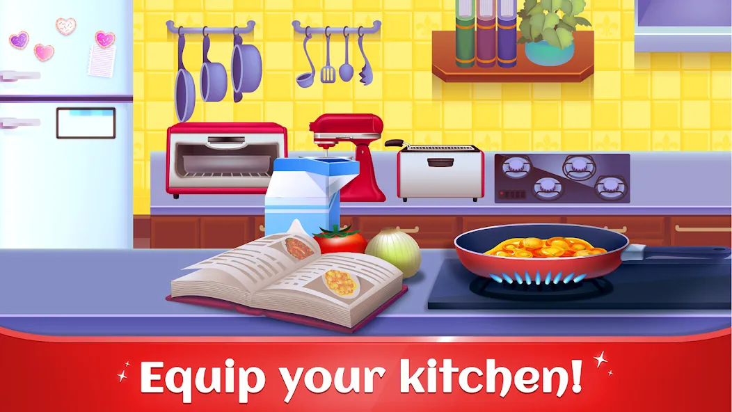 Cookbook Master: Cooking Games (Кулинарный Мастер)  [МОД Unlimited Money] Screenshot 1