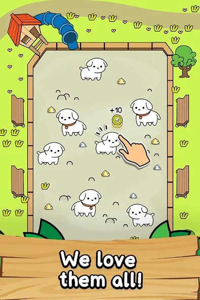 Dog Evolution: Idle Merge Game (Дог Эволюшн)  [МОД Бесконечные монеты] Screenshot 2