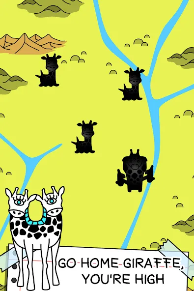 Giraffe Evolution: Idle Game (Жираф Эволюция)  [МОД Unlimited Money] Screenshot 3