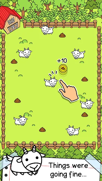 Goat Evolution: Animal Merge (Гоат Эволюшн)  [МОД Unlimited Money] Screenshot 1