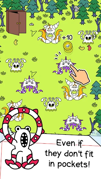 Monster Evolution: Merge Game (Монстер Эволюшн)  [МОД Меню] Screenshot 2