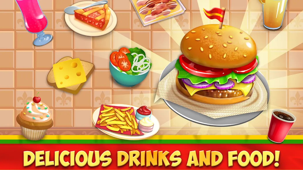 My Burger Shop 2: Food Game (Мой Бургер Шоп 2)  [МОД Unlimited Money] Screenshot 3