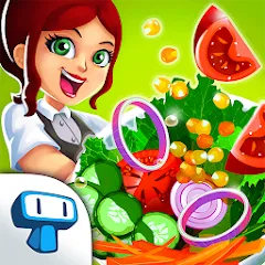 Скачать взлом My Salad Bar: Veggie Food Game (Мой салатбар)  [МОД Много денег] - последняя версия apk на Андроид