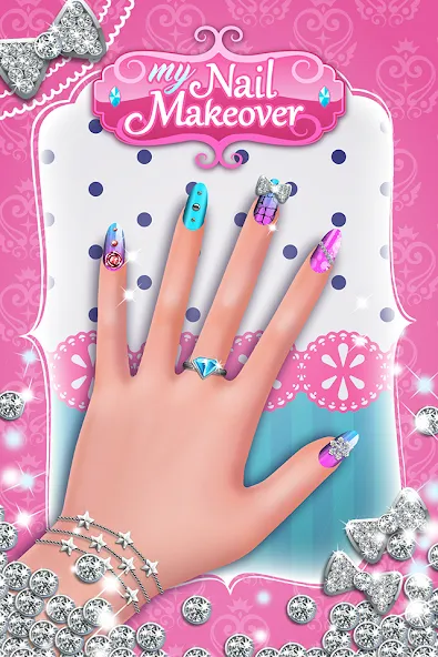 My Nail Makeover: Nail Salon (Моя маникюрная переменка)  [МОД Много денег] Screenshot 1