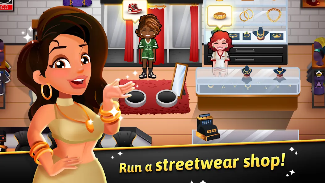 Hip Hop Salon Dash Beauty Game (Хипхоп салон Дэш красивая игра)  [МОД Mega Pack] Screenshot 1