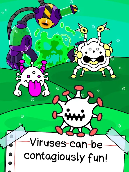 Virus Evolution: Merge Game (Вирус Эволюшн)  [МОД Menu] Screenshot 5