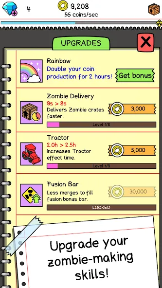 Zombie Evolution: Idle Game (Зомби Эволюция)  [МОД Unlimited Money] Screenshot 4