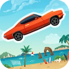 Взломанная Extreme Road Trip 2 (Экстримпоездка 2)  [МОД Все открыто] - полная версия apk на Андроид