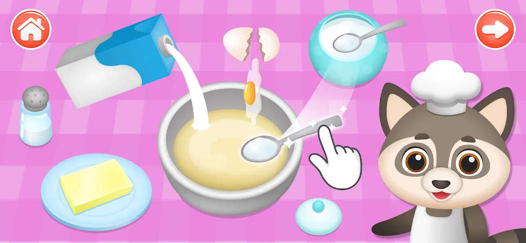 Kids Cooking Games 2+ Year Old  [МОД Все открыто] Screenshot 4