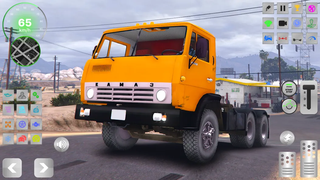 KAMAZ: Ultimate Russian Truck  [МОД Все открыто] Screenshot 1