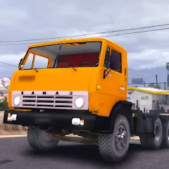 Взломанная KAMAZ: Ultimate Russian Truck  [МОД Все открыто] - последняя версия apk на Андроид