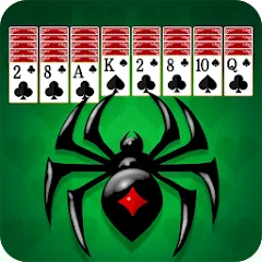 Взлом Spider Solitaire: Card Game (Спайдер Солитер)  [МОД Все открыто] - последняя версия apk на Андроид