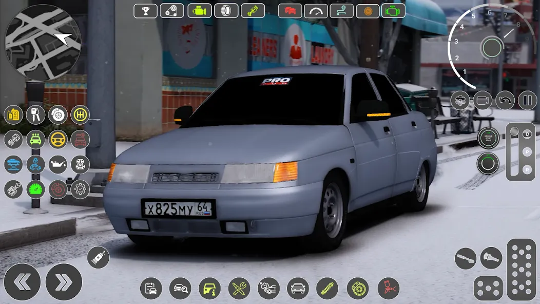 Lada 2110 Special Unit Race  [МОД Много монет] Screenshot 1