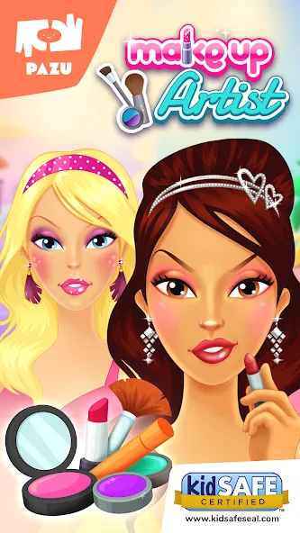 Makeup Girls - Games for kids  [МОД Много денег] Screenshot 1