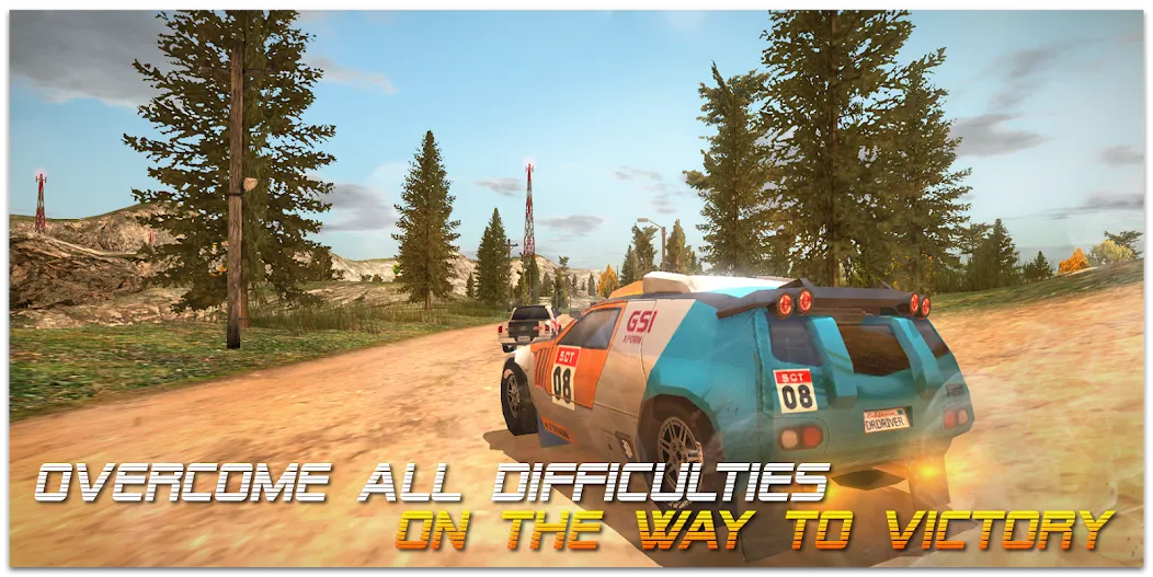 Xtreme Rally Driver HD (Экстримальный Ралли Пилот )  [МОД Все открыто] Screenshot 3