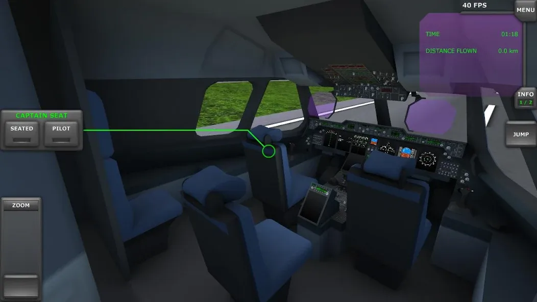 Turboprop Flight Simulator (Турбовинтовой симулятор полета 3D)  [МОД Mega Pack] Screenshot 5