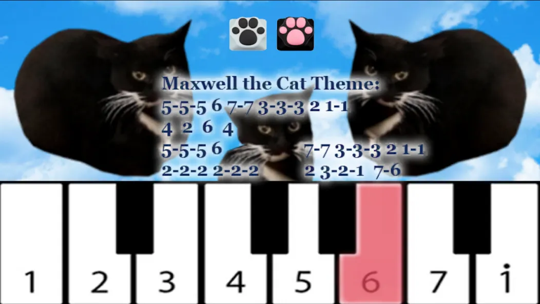 Maxwell the Cat piano (Максвелл зе Кэт пиано)  [МОД Много монет] Screenshot 3