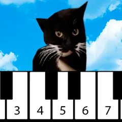 Скачать взломанную Maxwell the Cat piano (Максвелл зе Кэт пиано)  [МОД Много монет] - стабильная версия apk на Андроид